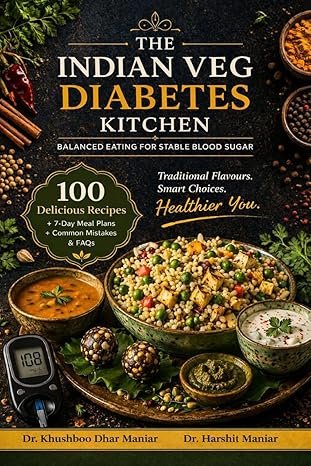 The Indian Veg Diabetes Kitchen book cover